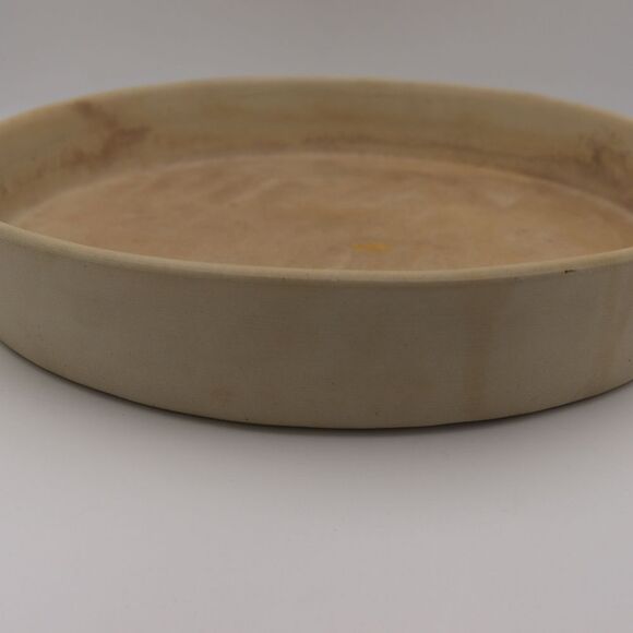 Pampered Chef 11" Deep Dish Stoneware Baker Seasoned Casserole Quiche Pan - Picture 4 of 6